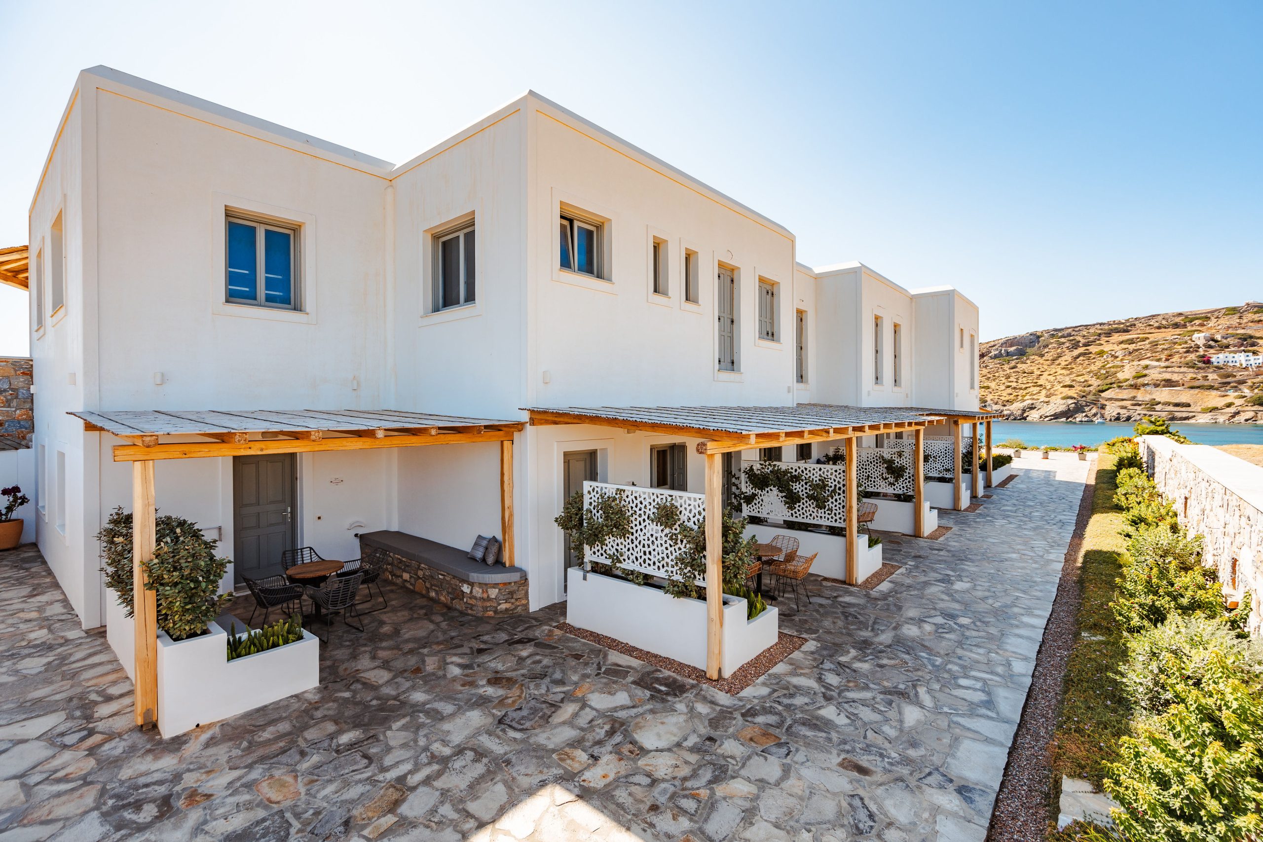 Porto Dema Presidential suite outside garden view Porto Dema Presidential suite outside garden view